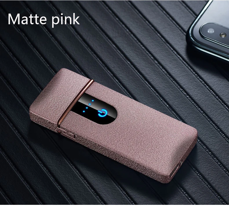 Двухсторонняя USB Зажигалка, мини металлическая зажигалка, электрическая зажигалка, электронные зажигалки, аксессуары для курения