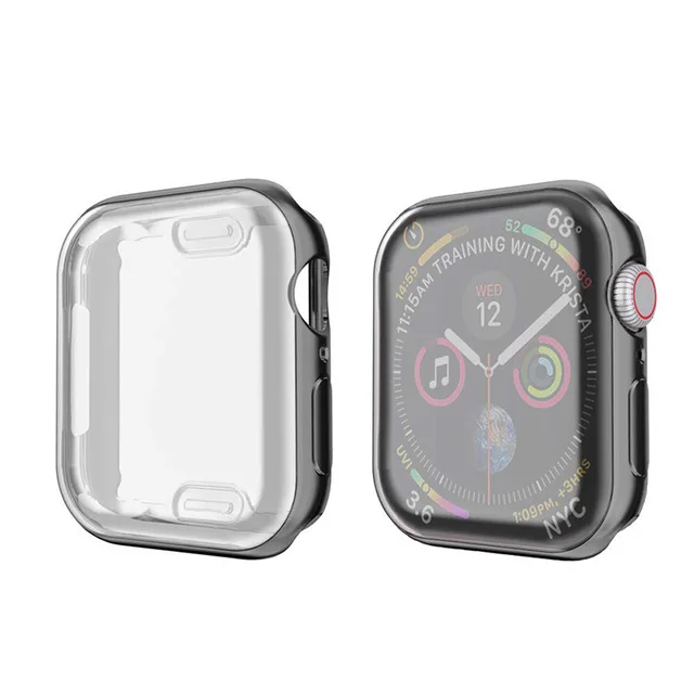 40 мм 44 чехол для часов Apple Watch Series 4 3 2 1 38 42 защитная пленка из термополиуретана