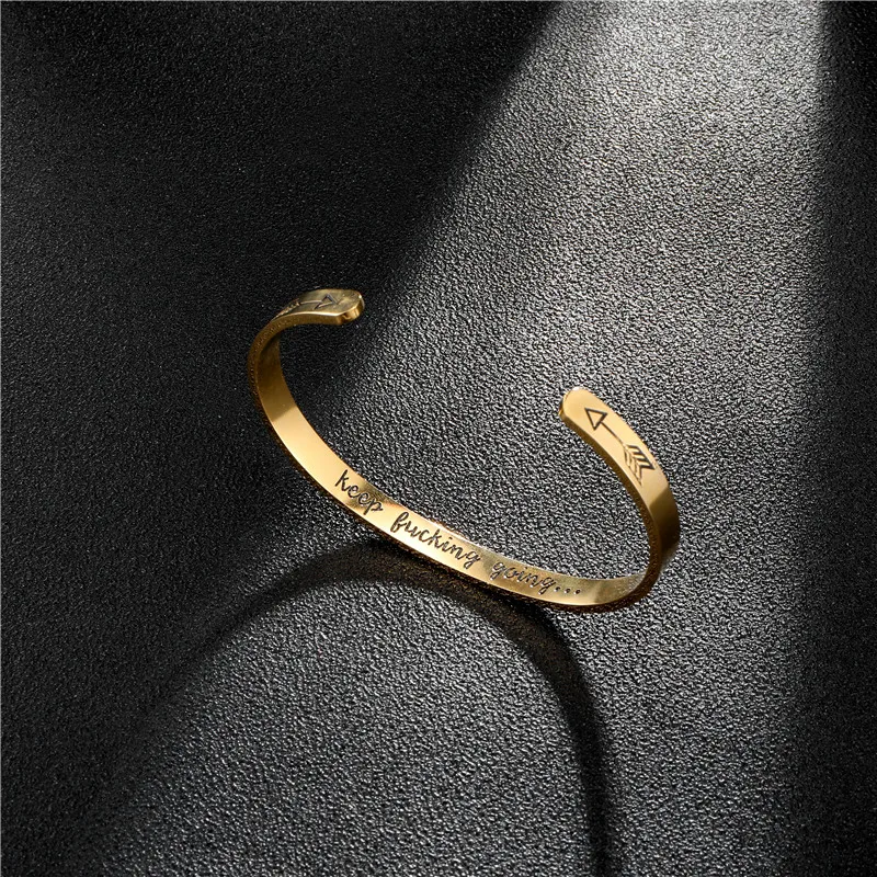 Tready вдохновляющие браслеты на манжетах для мужчин и женщин мотивационные друзья