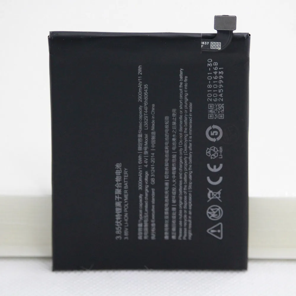 

5 шт./лот Новый аккумулятор для ZTE Nubia Li3829T44P6h806435 Z11 NX531J 3000 мАч внутренняя сменная перезаряжаемая литиевая батарея для телефона