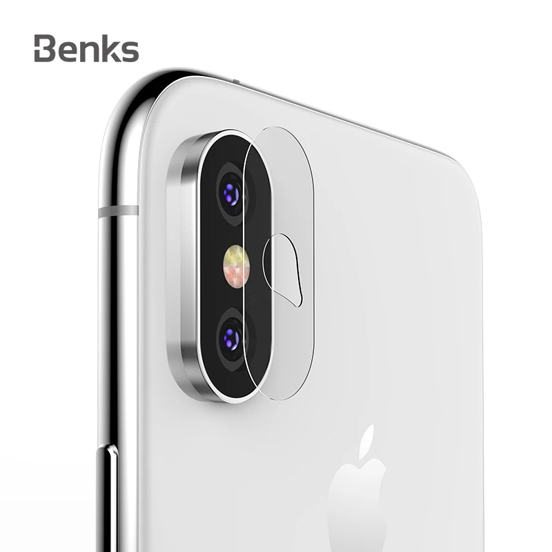 Benks KR 0 15 мм 2 шт. задняя камера Объектив Закаленное стекло сапфир Защитная пленка