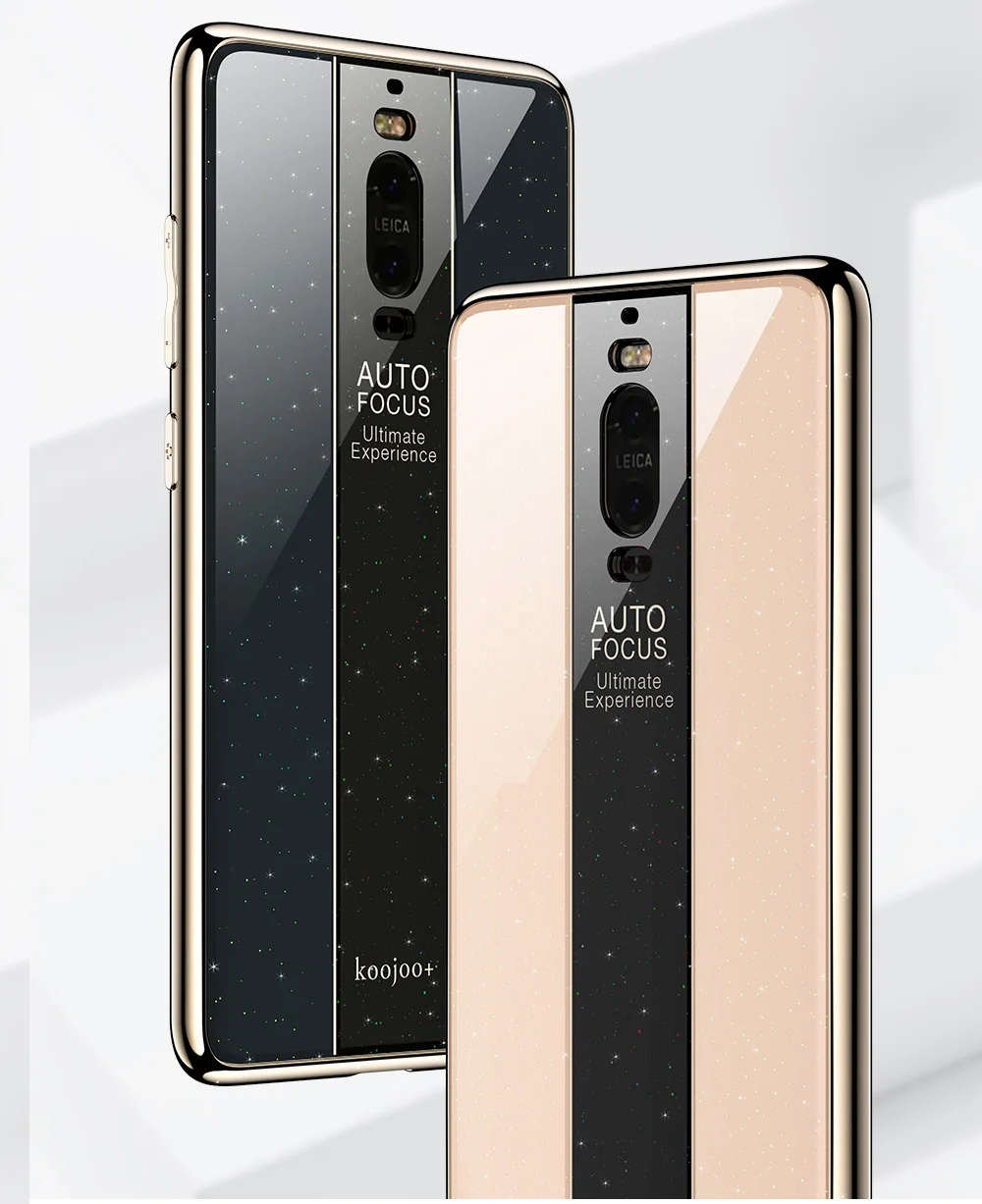 YueTuo чехол, чехол, для HuaWei mate 10 Pro mate 10 10Pro, роскошный блестящий чехол из закаленного стекла для задней панели телефона 360 чехол s