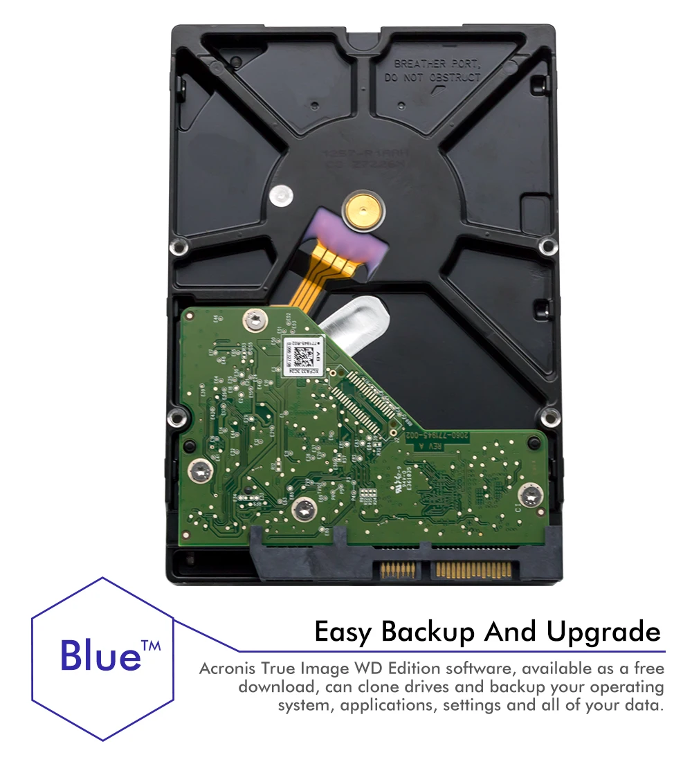 1 ТБ WD Blue 3,5 SATA 6 ГБ/сек. HDD sata Внутренний жесткий диск 64 м 7200PPM жесткий диск Настольный hdd для ПК WD10EZEX