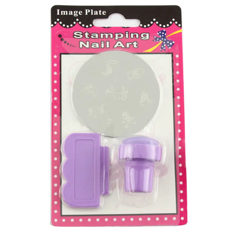 

Makartt Freeshipping DIY Nail Art Stamping Art Set Stamping Nail Art Kit Nail Stamps Scrapers Image Plate Wholesales C3141XXX