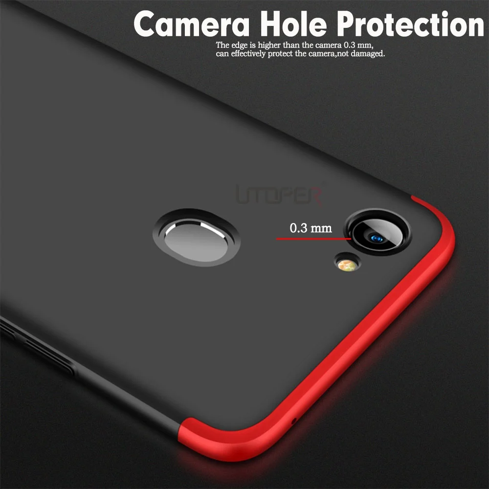 UTOPER протектор телефон Жесткий чехол для OPPO F7 Полный PC Капа F5 Etui F3 плюс |