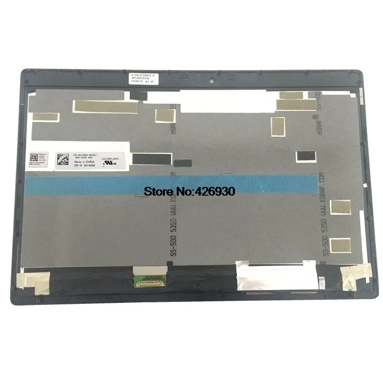 Ноутбук с сенсорным ЖК-дисплей экран в сборе для DELL XPS 12 9250 Latitude 7275 0814WM 814WM 0CJHG5 CJHG5