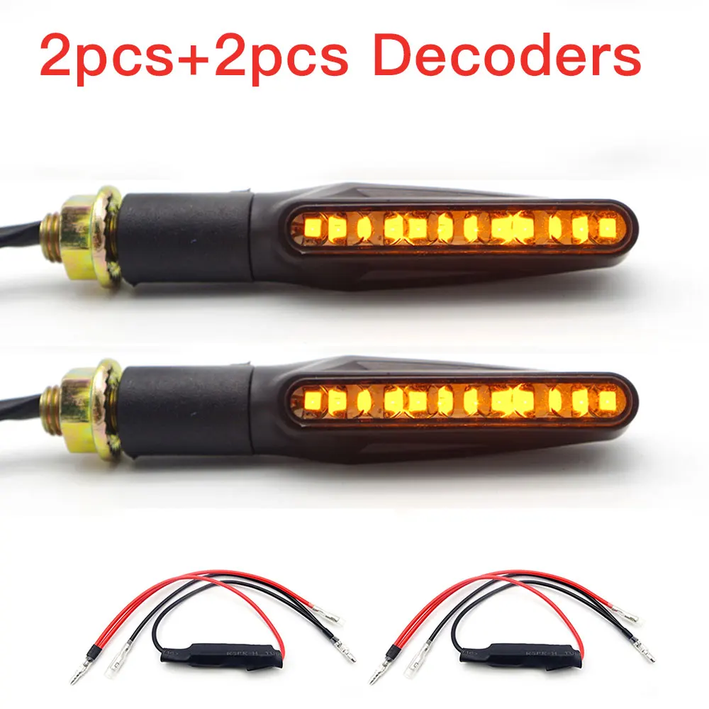 HUA-2PCS-000 Для honda cb190r suzuki gsr ktm 1290 супер Приключения suzuki gsx s750 yamaha mt 07 поворотники мотоциклы индикаторы светодиодные - Цвет: HUA-2PCS-000