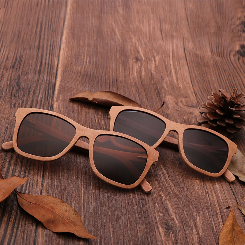 

Retro wooden sunglasses Fashion Trendsetters Sell high-end pure handmade men and women's classic wooden polarizing sunglasses