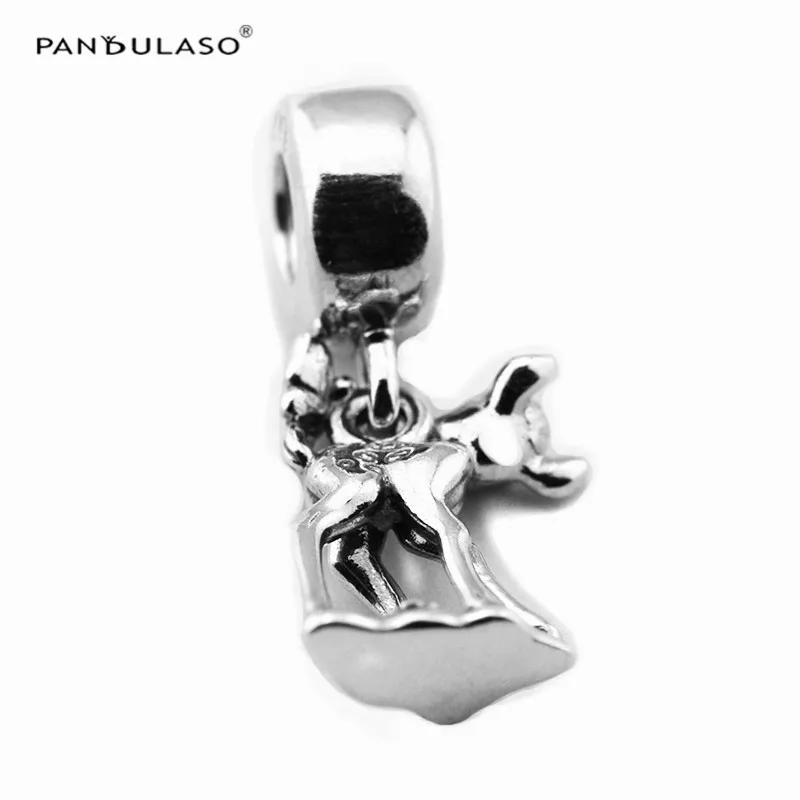 925 стерлингового серебра ювелирные изделия с рисунком оленя Подвески