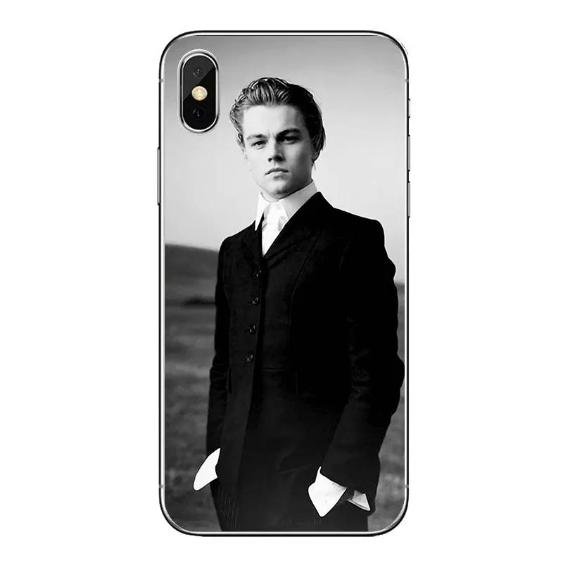 Phone Skin Case Leonardo Dicaprio Young White Swan Portrait For Huawei P20 Lite Nova 2i 3i 3 GR3 Y6 Pro Y7 Y8 Y9 Prime 2018 2019 |