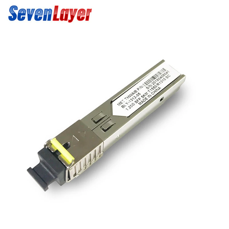 1,25G SC BiDi 5 пар SFP модуль 1310nm/1550nm WDM переключатель совместимый SFP модуль приемопередатчика с переключателем с функцией DDM