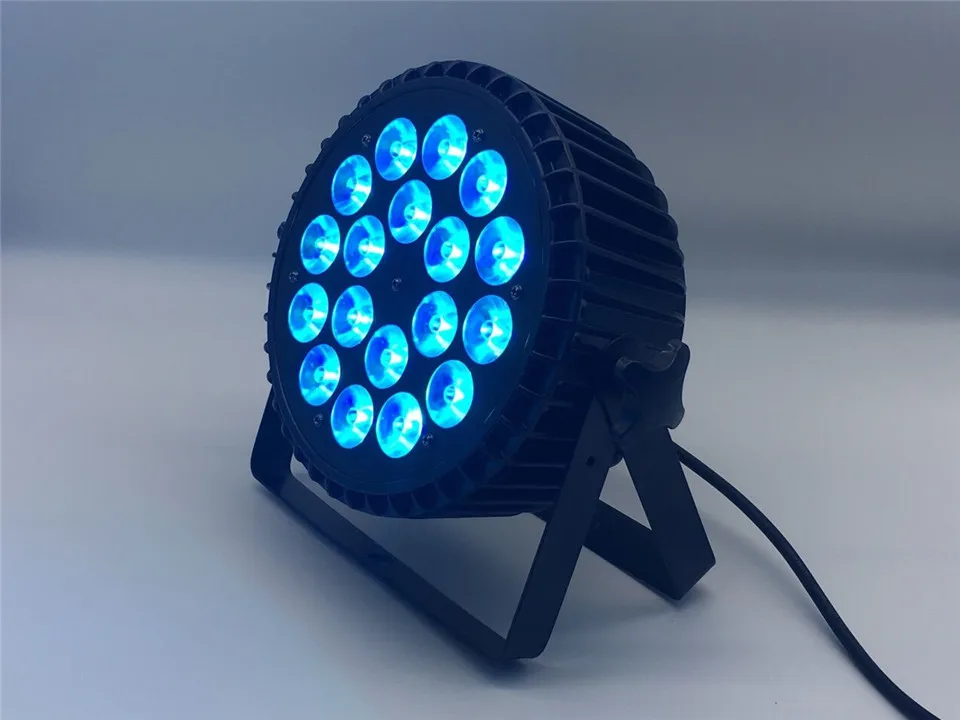 18x12 Вт RGBW 4in1 Par светодиодный par стирка par светодиодный Светодиодный плоский Par-прожектор 18x12 Вт светодиодное освещение для вечерние KTV диско ди-джей лампа