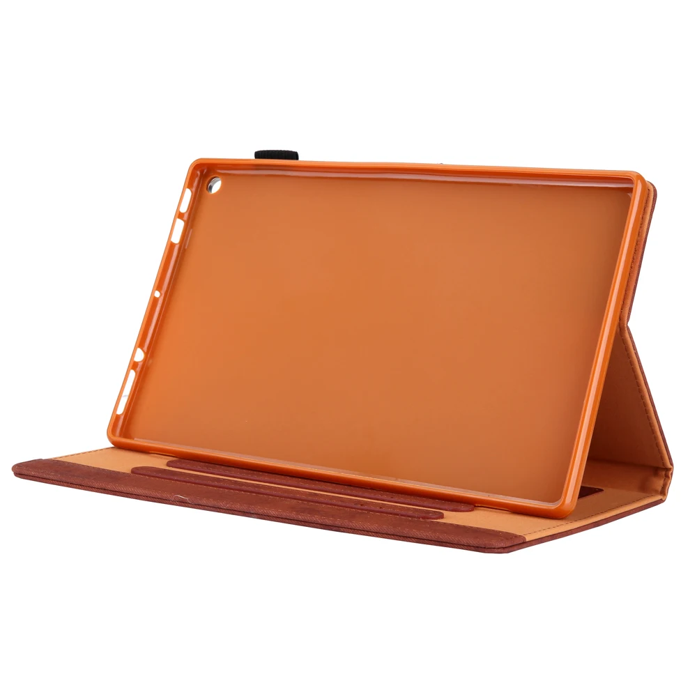 Чехол для Amazon Fire HD 8 HD8 чехол s модный Холщовый кожаный Смарт-Чехол Folio Stand Повседневный Стильный чехол для планшета