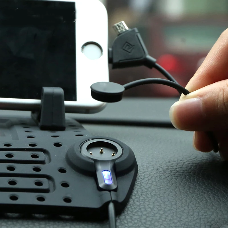 Универсальная автомобильная подставка для зарядки крепление сотового телефона