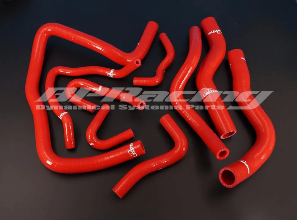 

SILICONE RADIATOR HOSE FOR HONDA FIT//JAZZ L13A/L15A GE8 2009 - 2012 RED