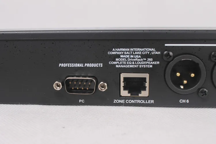 Высококачественный цифровой процессор 3 в 6 out DriveRack 260 Профессиональная звуковая система оборудование эффектор для горячей продажи