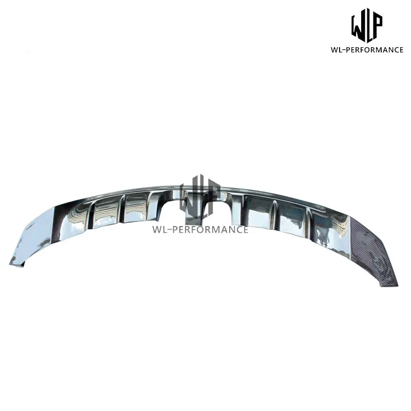 Golf 6 R20 диффузор из углеродного волокна губа на задний бампер средний