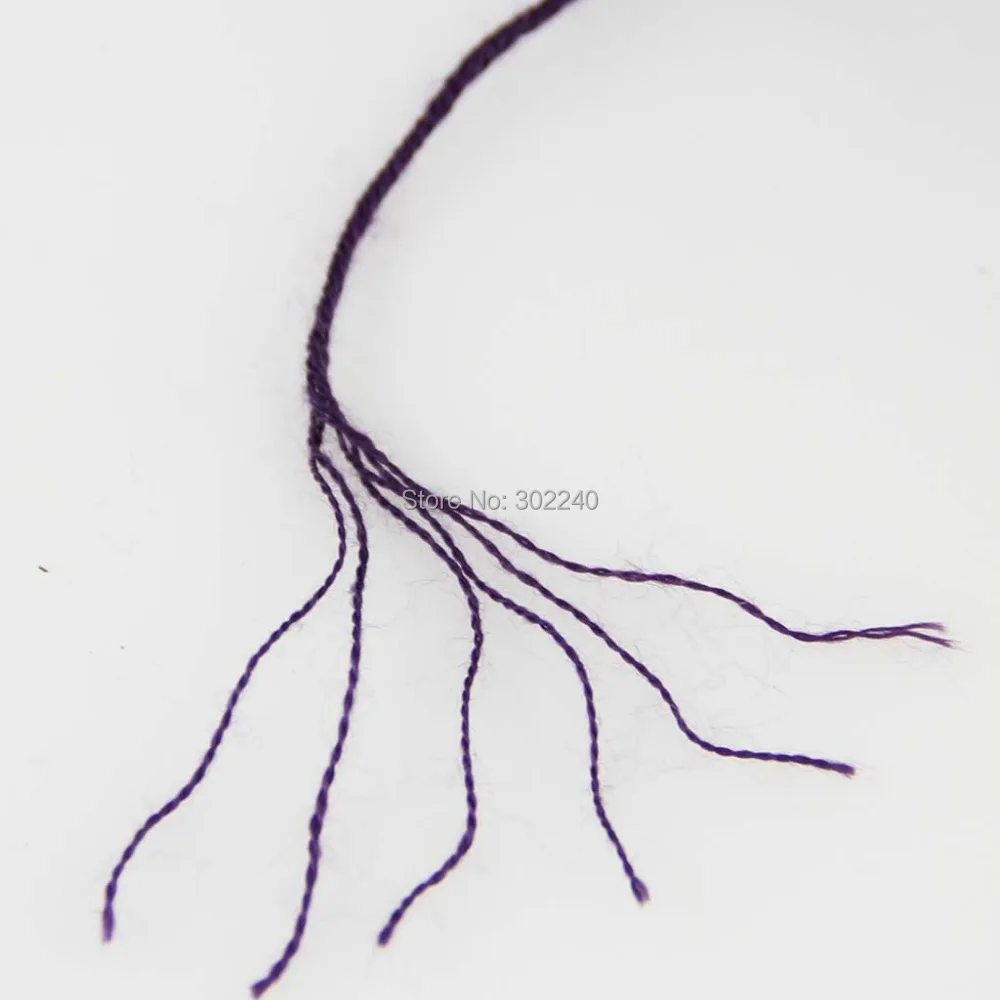 3 шт./партия мягкая трикотажная пряжа из натурального бамбука и хлопка радужной