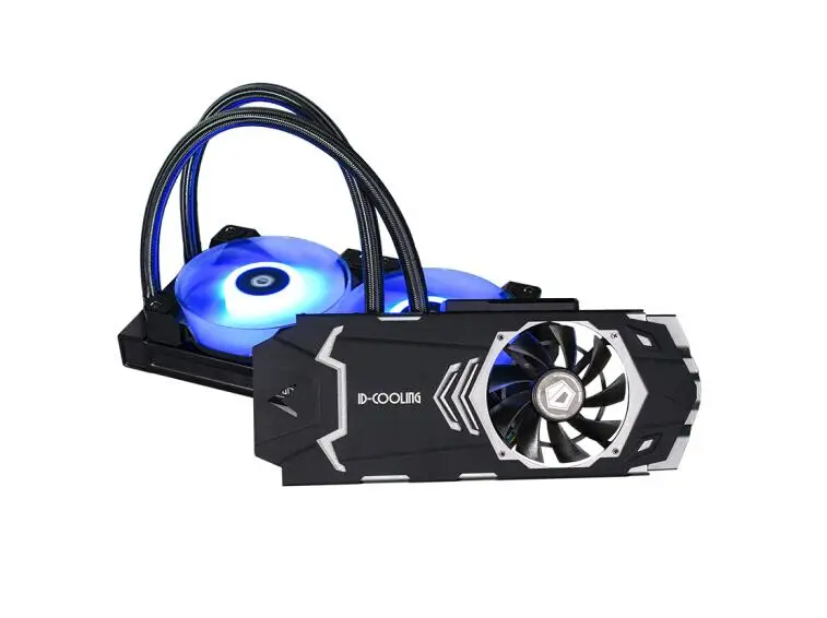 ID-cooling ICEKIMO 240VGA-RGB лампа комета крем поток интегрированная графика водяного охлаждения радиатора поддержка RTX2000 серии