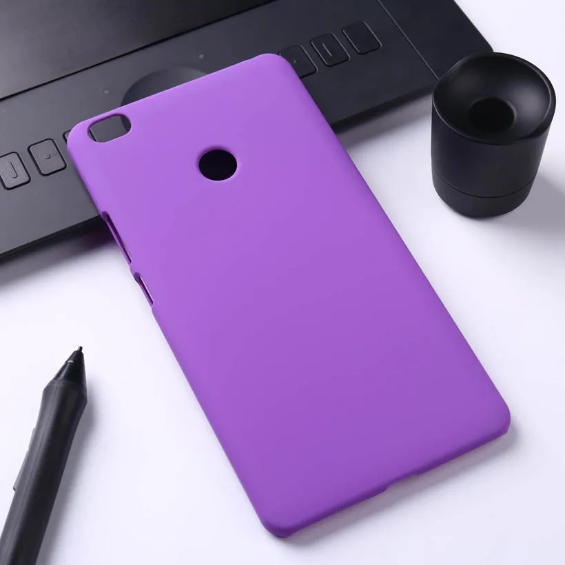 TAOYUNXI Матовый Жесткий чехол для телефона Xiao mi MAX mi Max 6,4 дюймов чехол матовый антидетонационный мобильный аксессуары для мобильного телефона, чехлы с капюшоном - Цвет: Pruple