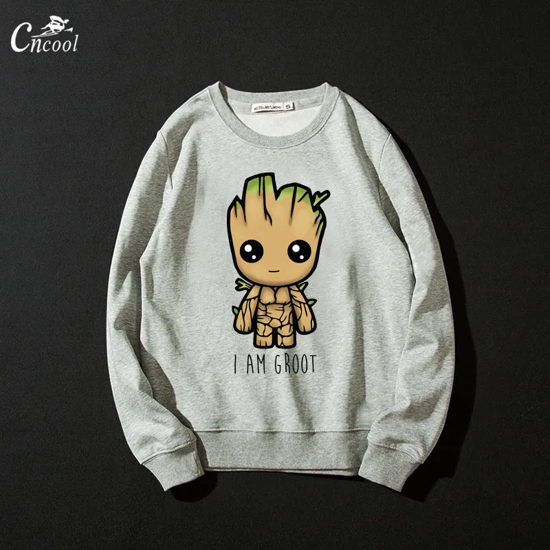 Мужская толстовка с капюшоном Cncool Повседневная Свободная Толстовка длинным