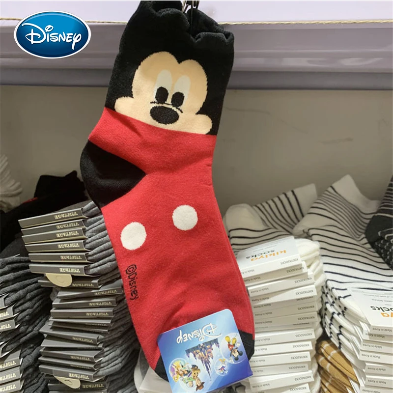 Disney Микки Минни Дональд милые хлопковые носки с картинками для мальчиков и