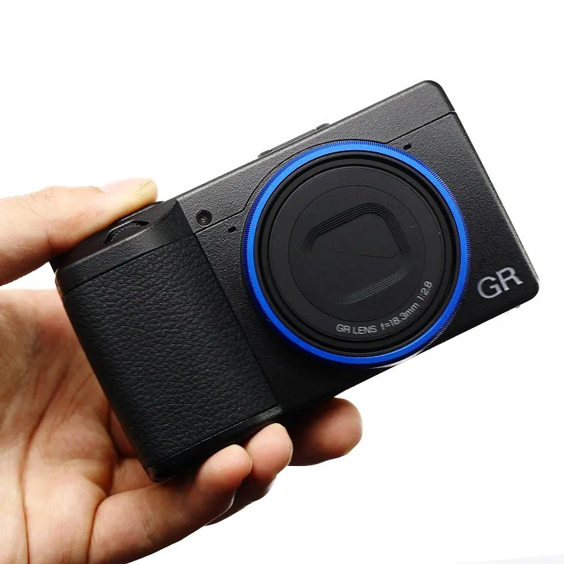 Оригинальное синее кольцо для объектива только Ricoh GR3 /GRIII|Адаптеры объектива| |