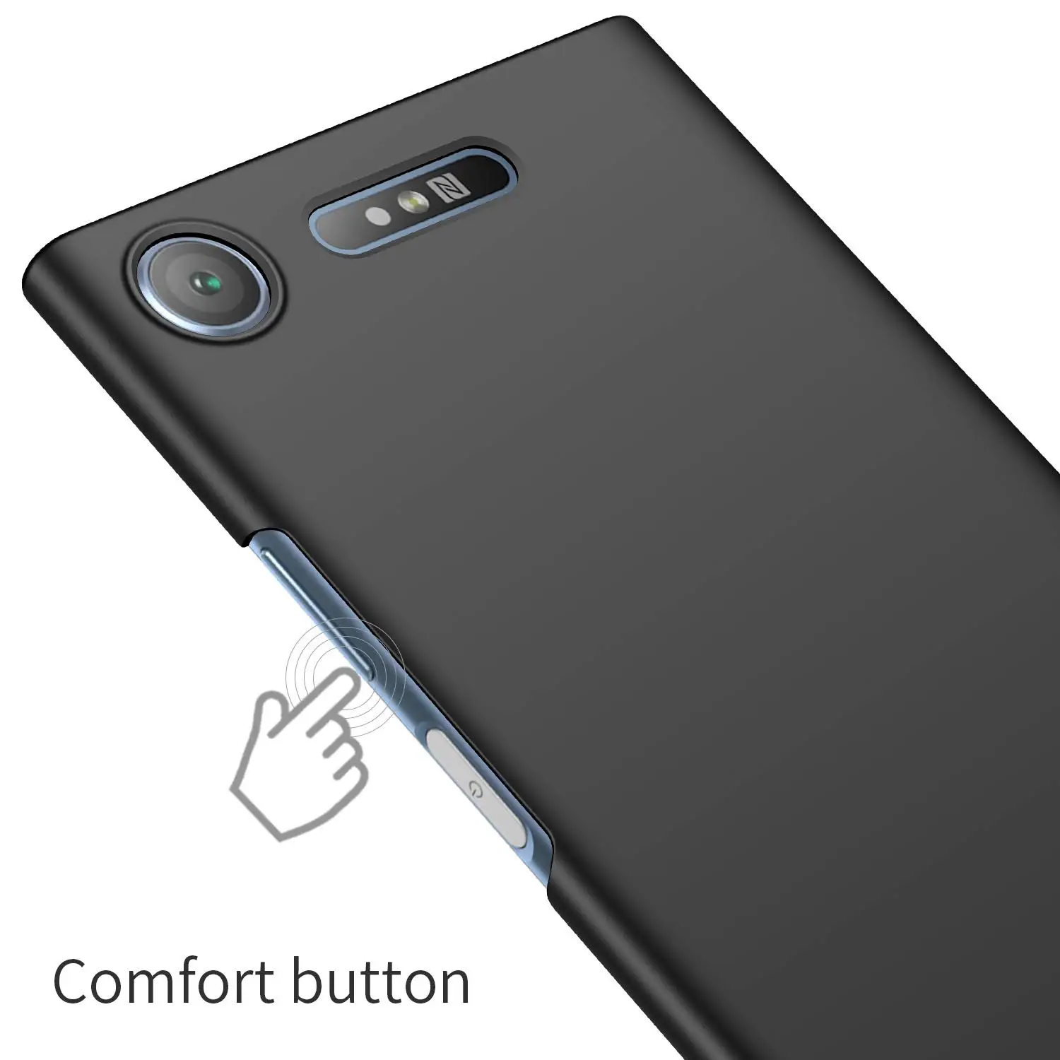 Для Sony Xperia XZ1 G8341 G8343 чехол 5 2 дюйма ультра тонкий жесткий ПК задняя крышка матовый