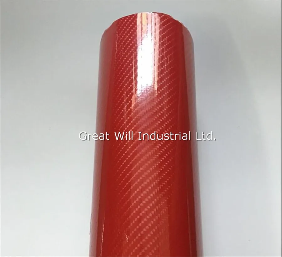 Глянцевая 5D виниловая пленка из углеродного волокна с воздушным выпуском