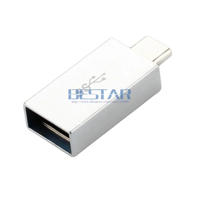 OTG-адаптер 10 Гбит/с USB 3.1 type C Type-c USB-C штырь-USB 3 0 гнездо из алюминиевого сплава