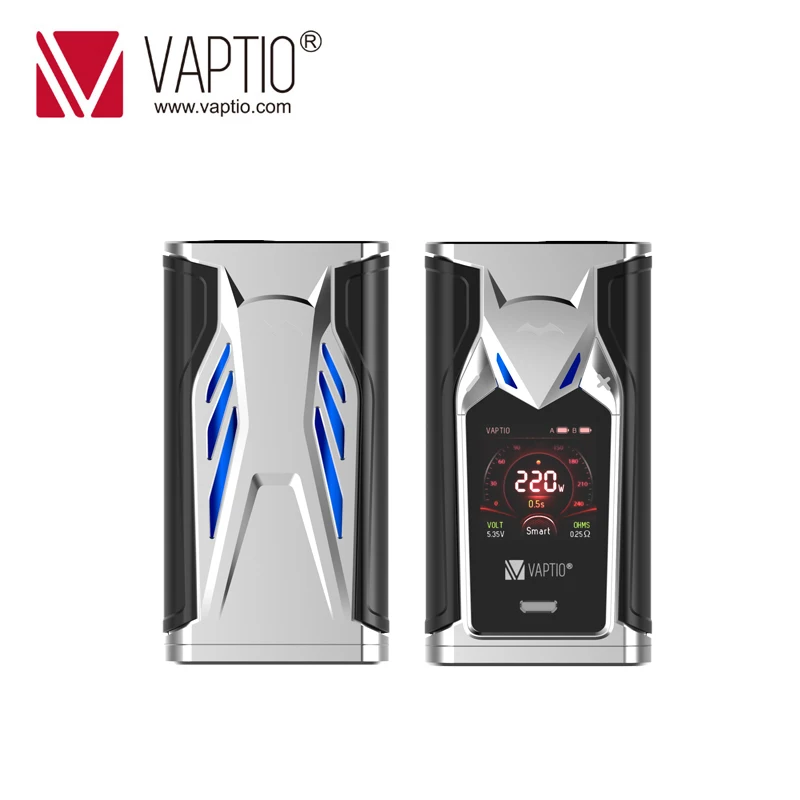 Электронная сигарета мод 220 Вт VAPTIO супер летучая мышь коробка поддержка 510x2