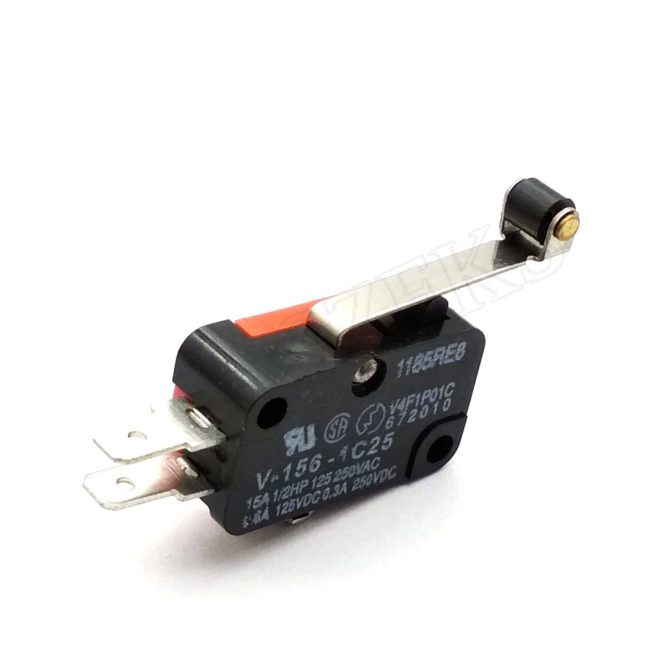 10 шт. роликовый рычаг рычага SPDT NO/NC мгновенные микропереключатели V 156 1C25|switch micro