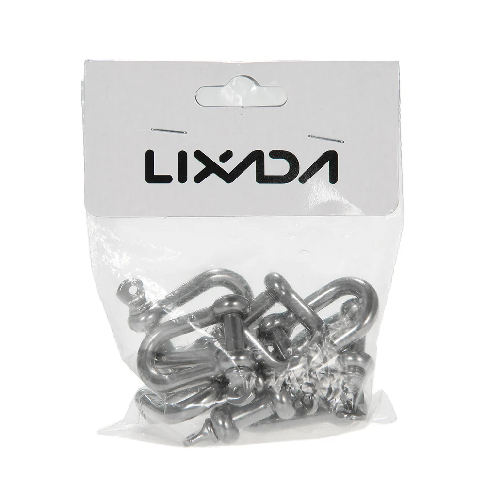 Lixada 10 шт./лот нержавеющая сталь u-образная Скоба Регулируемый якорь открытый