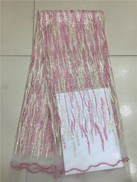 Африканская кружевная ткань с блестящим камнем 2018 высококачественная Новая