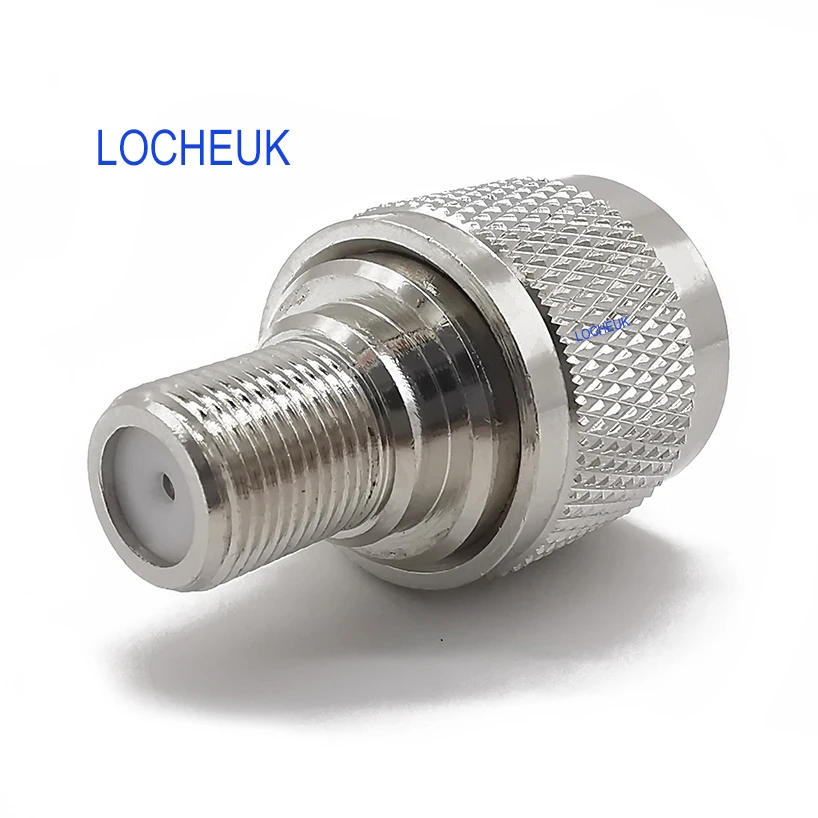 UHF PL-259 штекер для F типа Женский RF коаксиальный адаптер, UHF PL-259 разъем для ТВ антенны, RG-6 кабель, Wi-Fi радио