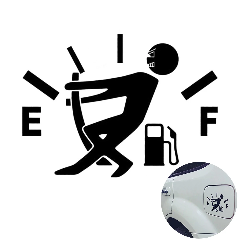 Модные забавные автомобильные наклейки с высоким расходом газа на топливо