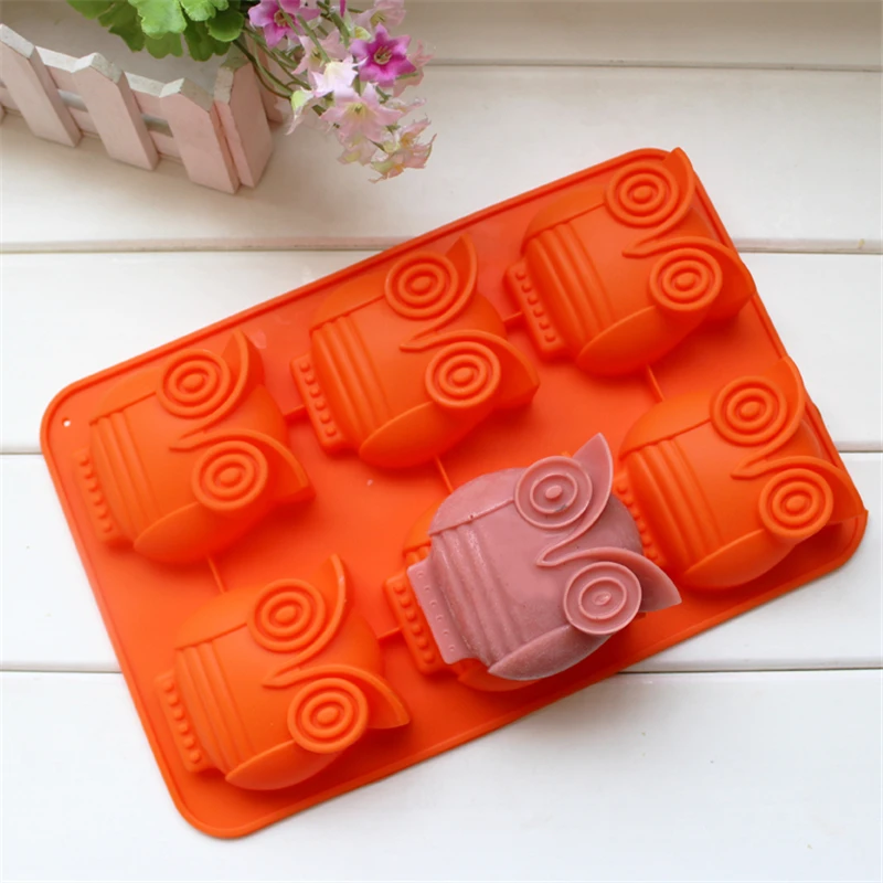 3D Силиконовая форма в виде совы сделай сам для мыла ручной работы 100% новая торта