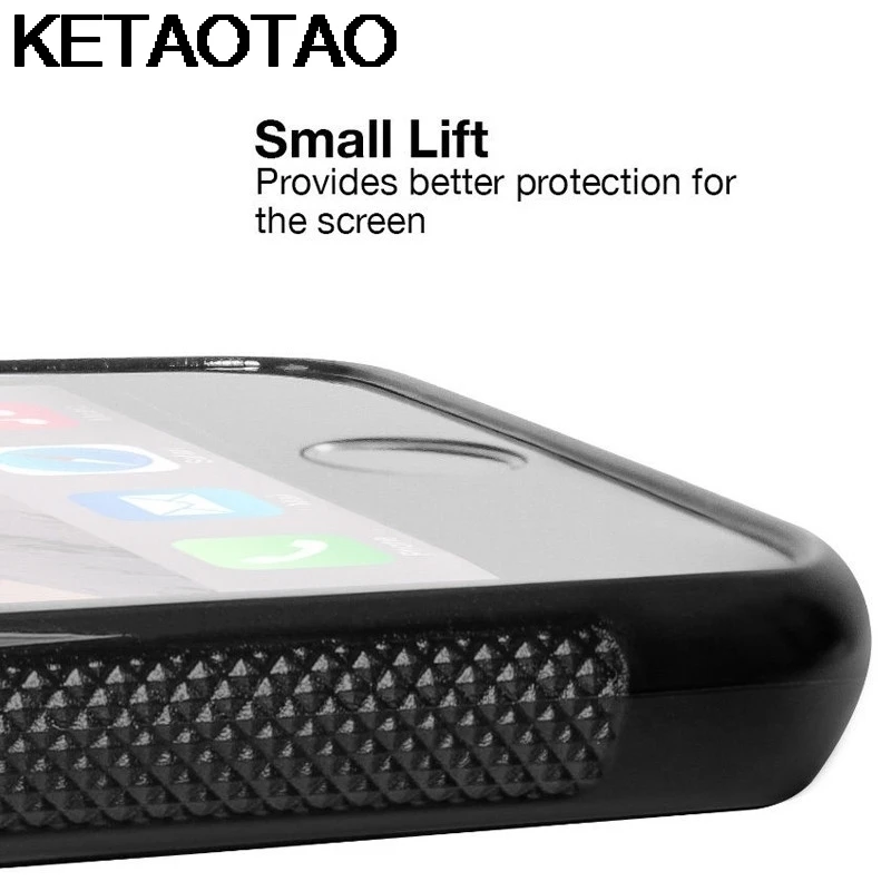 KETAOTAO исчезновение Haruhi Suzumiya для iPhone 5S 6S 7 8 Plus X XR XS MAX черный мягкий чехол телефона
