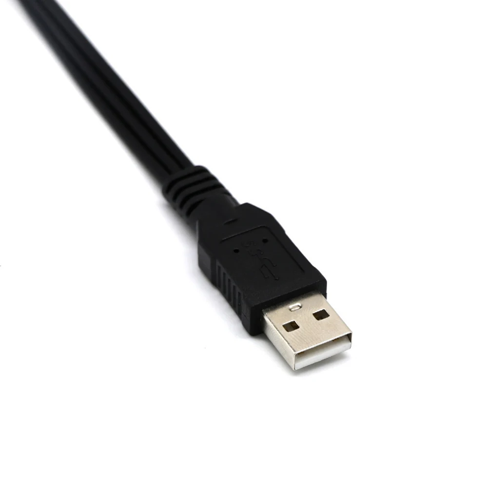 USB штекер 3 RCA Женский адаптер аудио кабель видео конвертер AV патч корд для HDTV TV