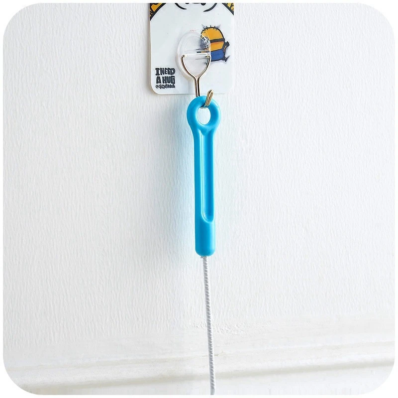 Sewer Cleaning Brush Home Bendable Sink Tub Toilet Dredge Pipe Snake Tools Creative Bathroom Kitchen Accessories L903 | Дом и сад