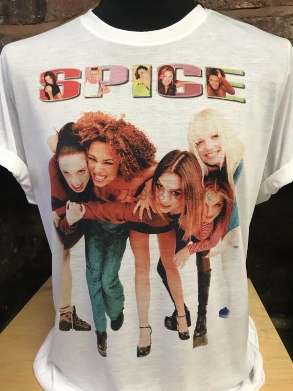 Футболка для девочек Spice. Мужские Женские размеры S XXL. 90s ретро тур в 2019|Мужские