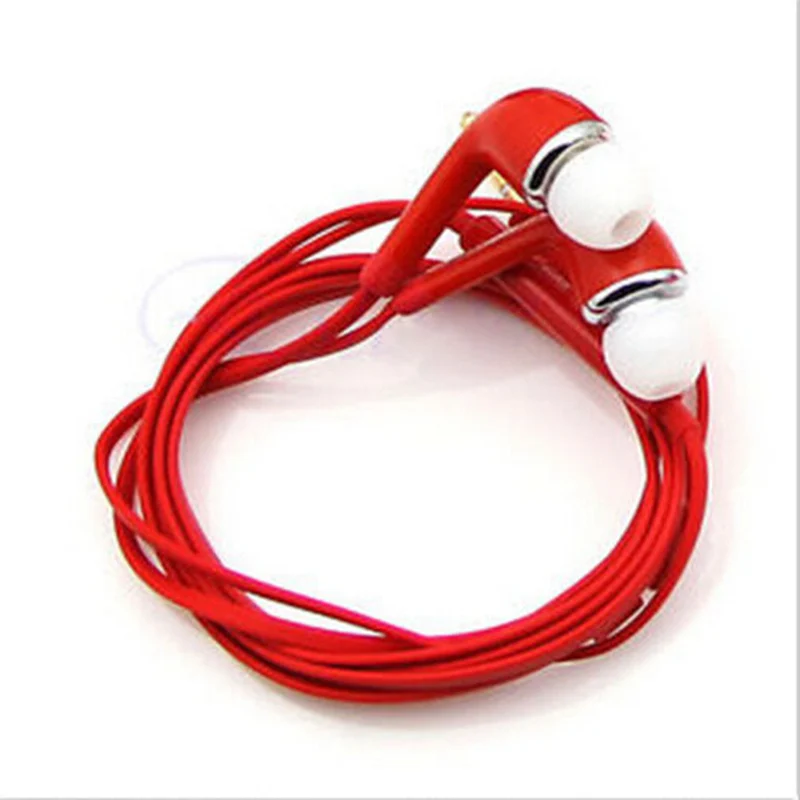 Candy Color In-Ear Earphones Earbuds Headset Fone de ouvido With Mic For SAMSUNG S3 S4 S5 Note3/4 HTC Sony Multicolor | Электроника