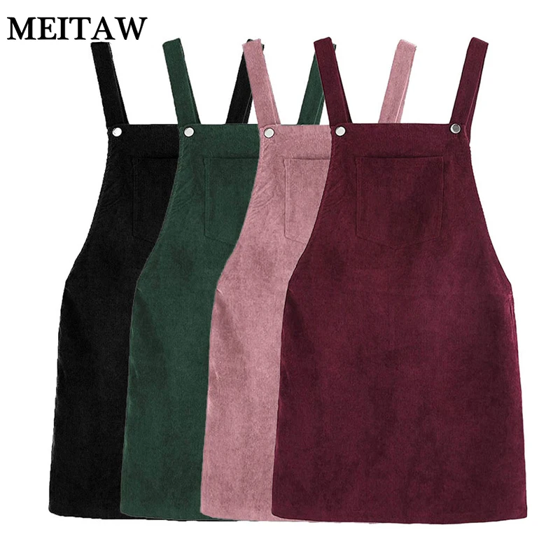 Летние Для женщин нагрудник карман одноцветное платье на петельках 2019