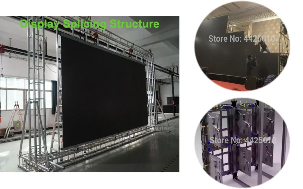 P3.91 indoor 500x1000 мм светодиодный дисплей novastar/карта управления linsn этап ТВ экран панели видеостена светодиодных p2 p5