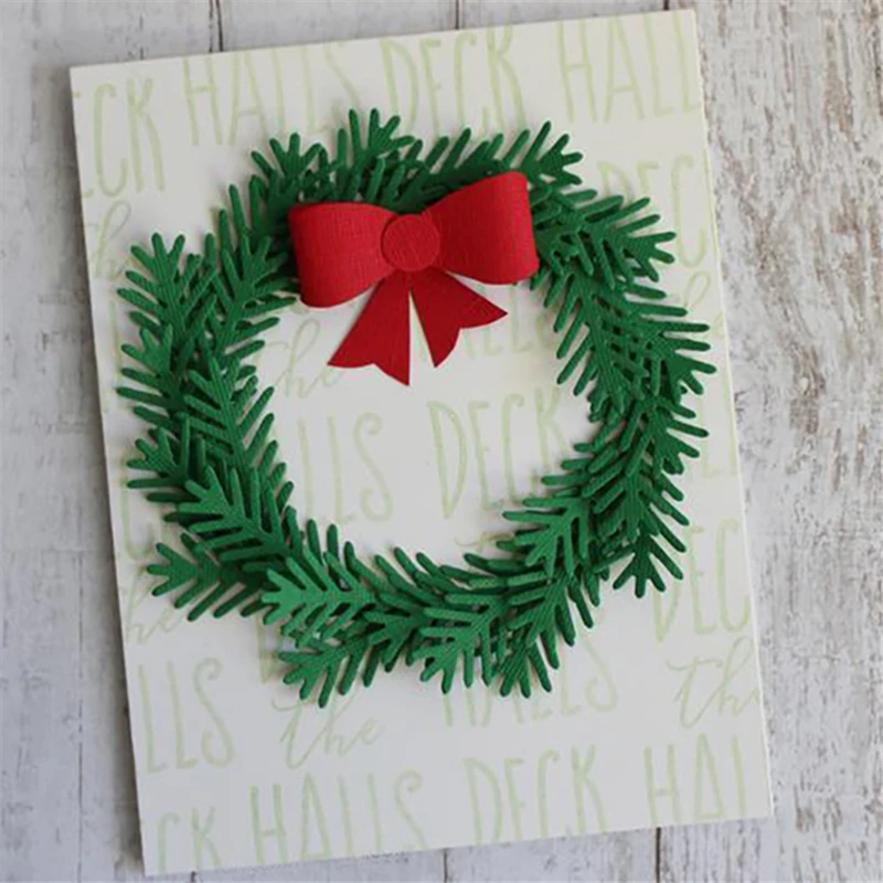 

Christmas tree metal die cutting dies Stencil Scrapbooking Photo Album Card Paper Embossing Craft DIY