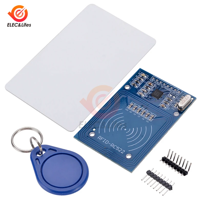 Модуль датчика Raspberry Pi для Arduino модуль rfid карты 13 56 МГц S50 fidan Card IC|Детали и