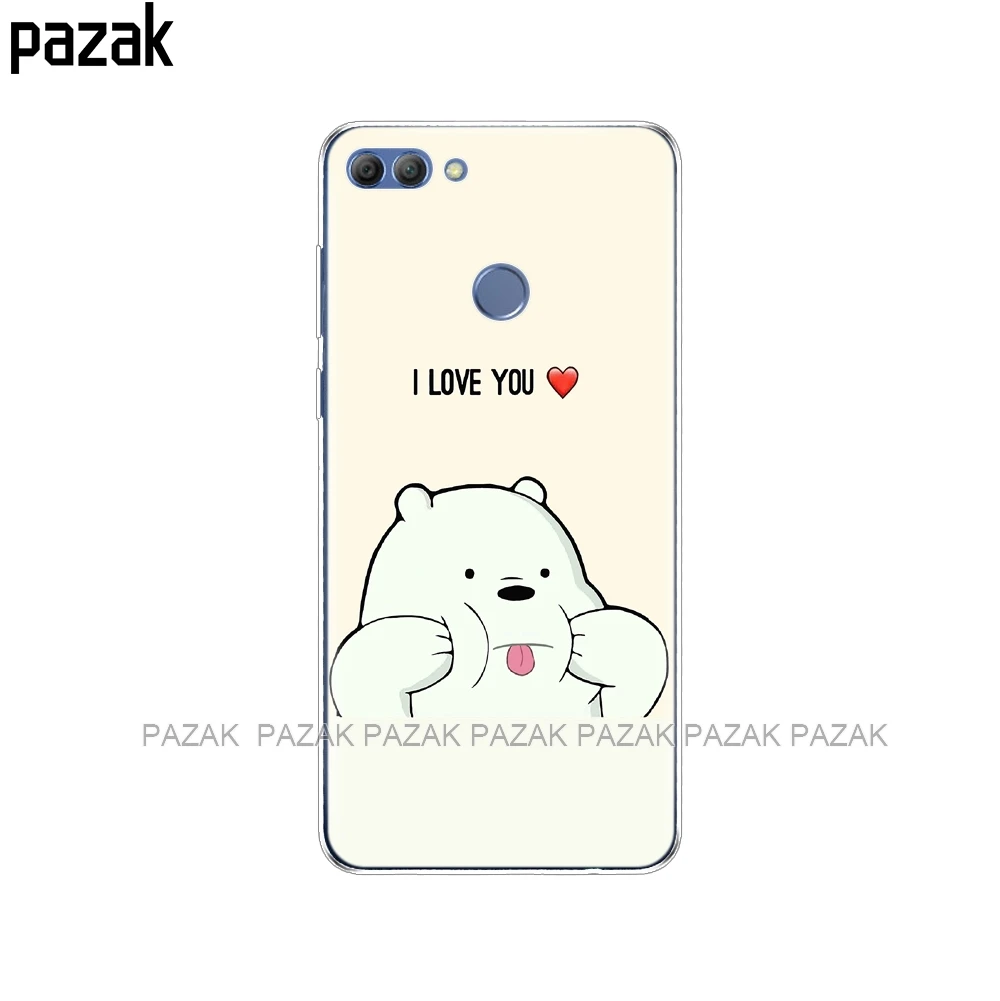 34511 Силиконовый чехол для телефона huawei p smart чехол Enjoy 7S чехол s для Psmart задняя крышка Полный 360 Защитный Мягкий ТПУ чехол Новинка - Цвет: 34511