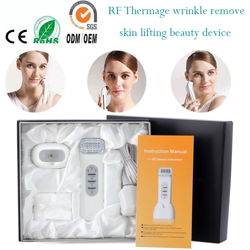 Перезаряжаемый биполярный радиочастотный био микроток инфракрасный подтяжка