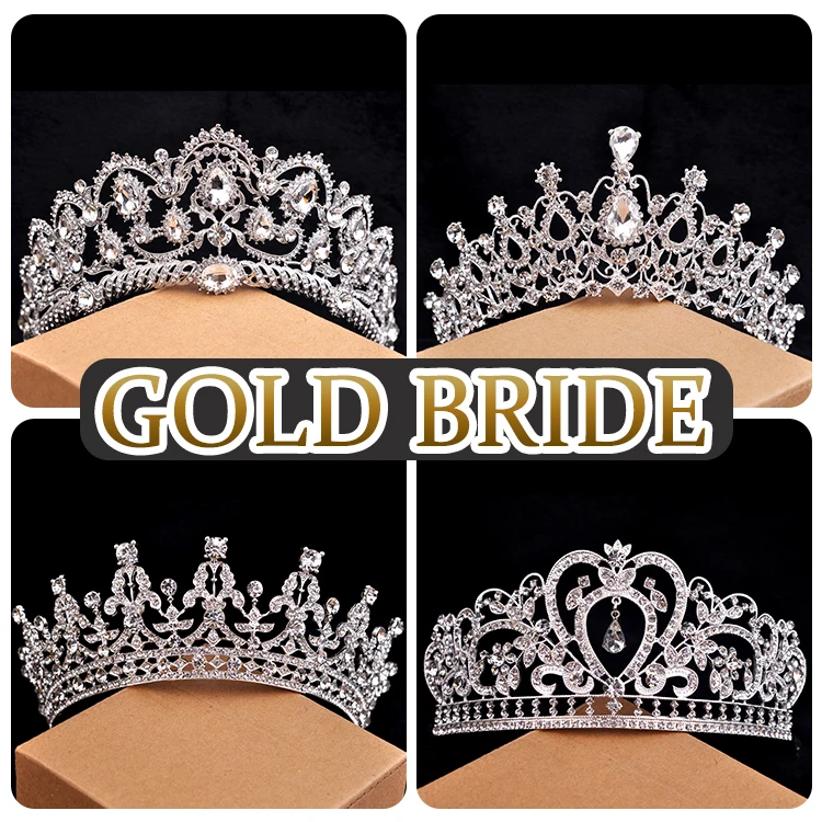 Европейские винтажные Серебристые украшения для волос свадебные торжественных