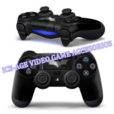 Бэтмен логотип Защитные Наклейки Крышка геймпад Наклейка Для PS4 Контроллер для